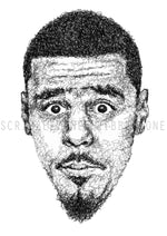 Load image into Gallery viewer, Scribbled J. Cole