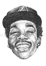 Load image into Gallery viewer, Scribbled Wiz Khalifa