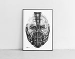 Load image into Gallery viewer, Scribbled Bane (Tom Hardy)