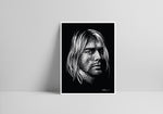Load image into Gallery viewer, Kurt Cobain Porträt von der Künstlerin Marilena Hamm alias Scribblezone