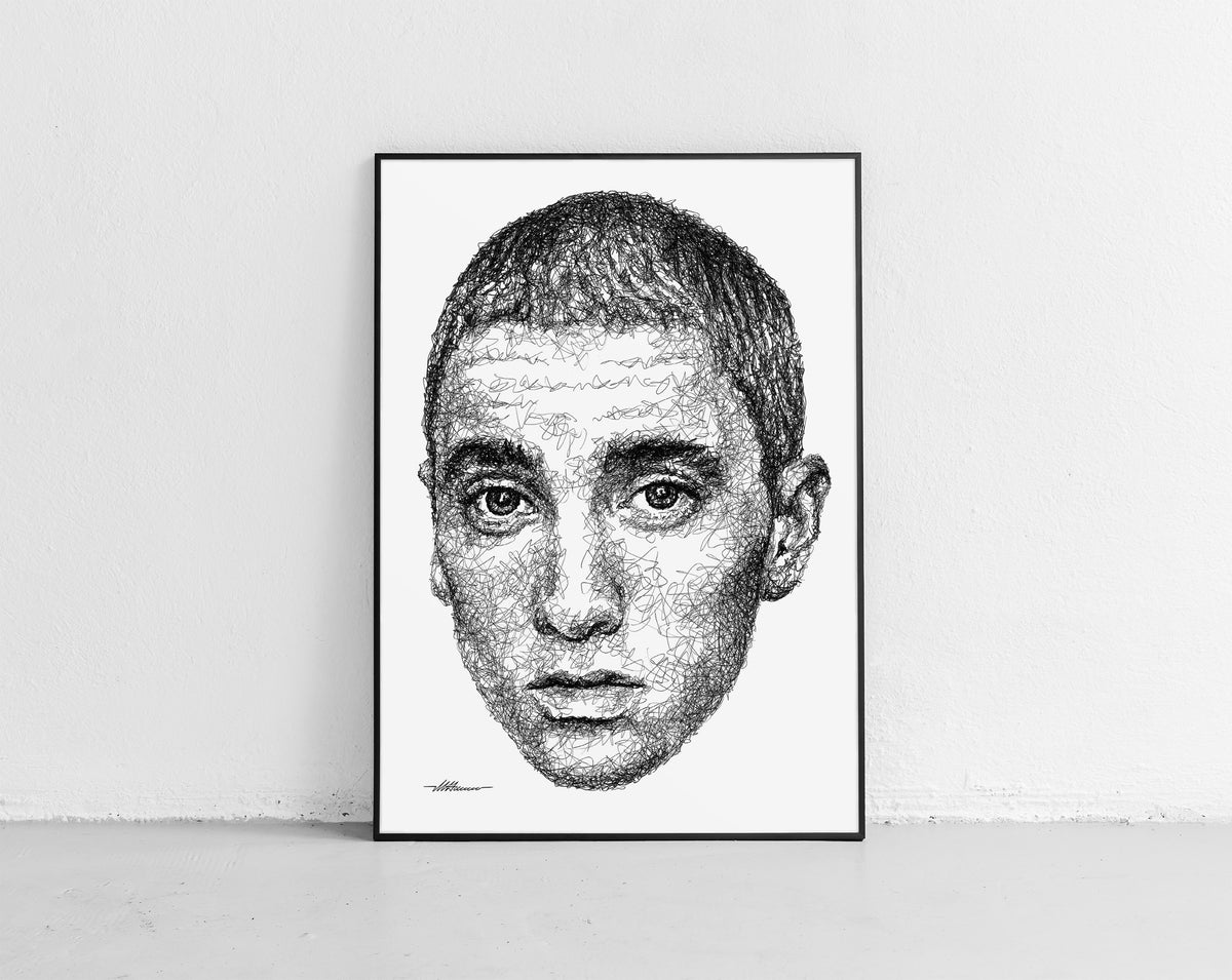 Scribbled Eminem portrait – Scribblezone