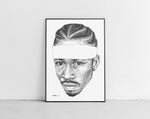 Lade das Bild in den Galerie-Viewer, Scribbled Allen Iverson