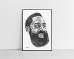 Lade das Bild in den Galerie-Viewer, Scribbled James Harden