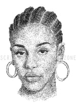 Load image into Gallery viewer, Scribbled Joy Crookes