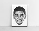 Load image into Gallery viewer, Scribbled Kyrie Irving