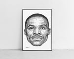 Lade das Bild in den Galerie-Viewer, Scribbled Russell Westbrook