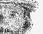 Lade das Bild in den Galerie-Viewer, Scribbled Christoph Waltz
