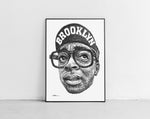 Load image into Gallery viewer, Spike Lee Porträt von der Künstlerin Marilena Hamm alias Scribblezone