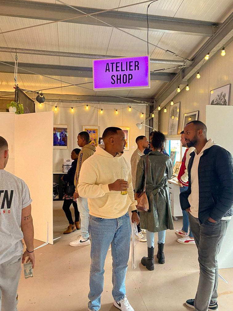 Atelierausstellung der Künstlerin Marilena Hamm alias Scribblezone 2022