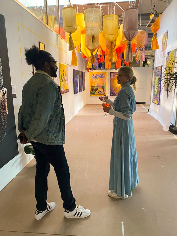 Atelierausstellung der Künstlerin Marilena Hamm alias Scribblezone 2022