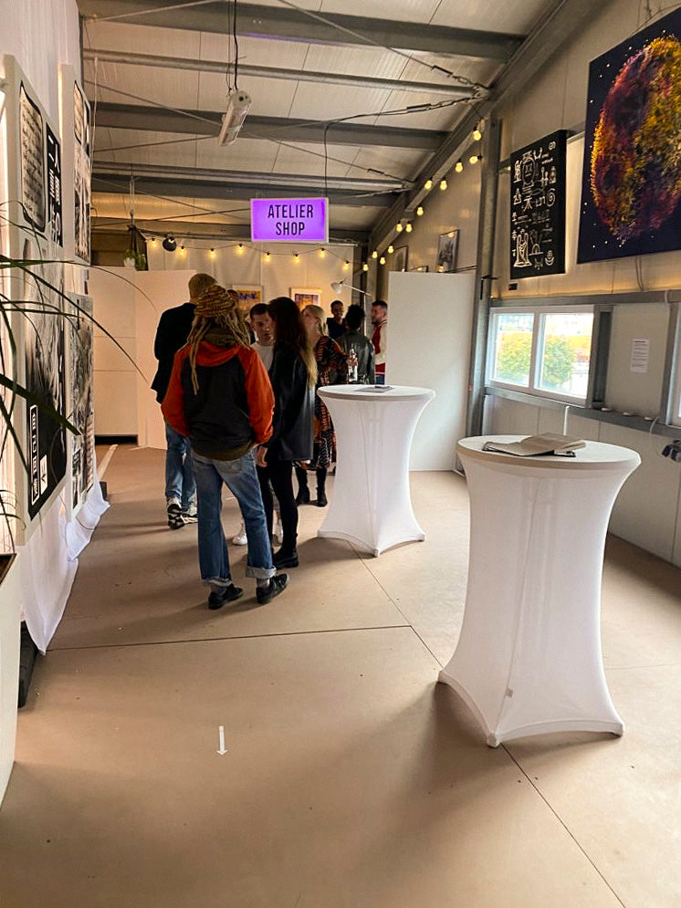 Atelierausstellung der Künstlerin Marilena Hamm alias Scribblezone 2022