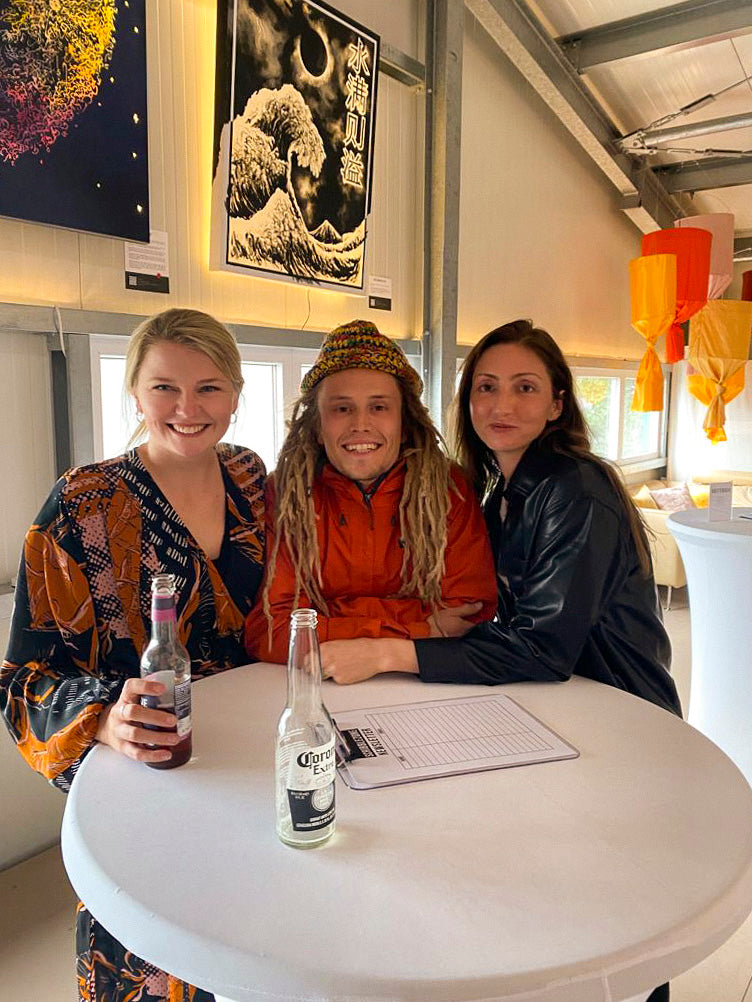 Atelierausstellung der Künstlerin Marilena Hamm alias Scribblezone 2022