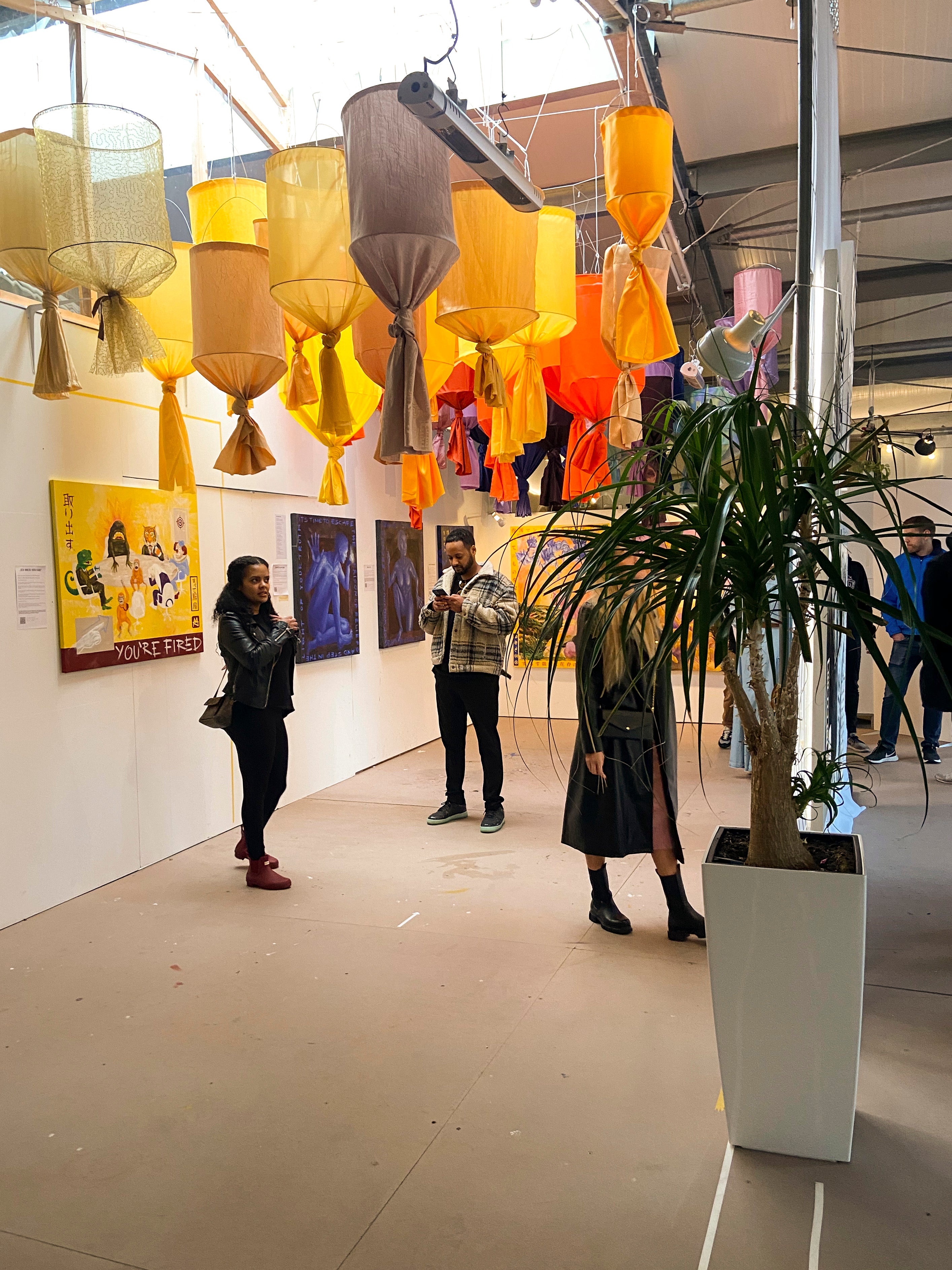 Atelierausstellung der Künstlerin Marilena Hamm alias Scribblezone 2022