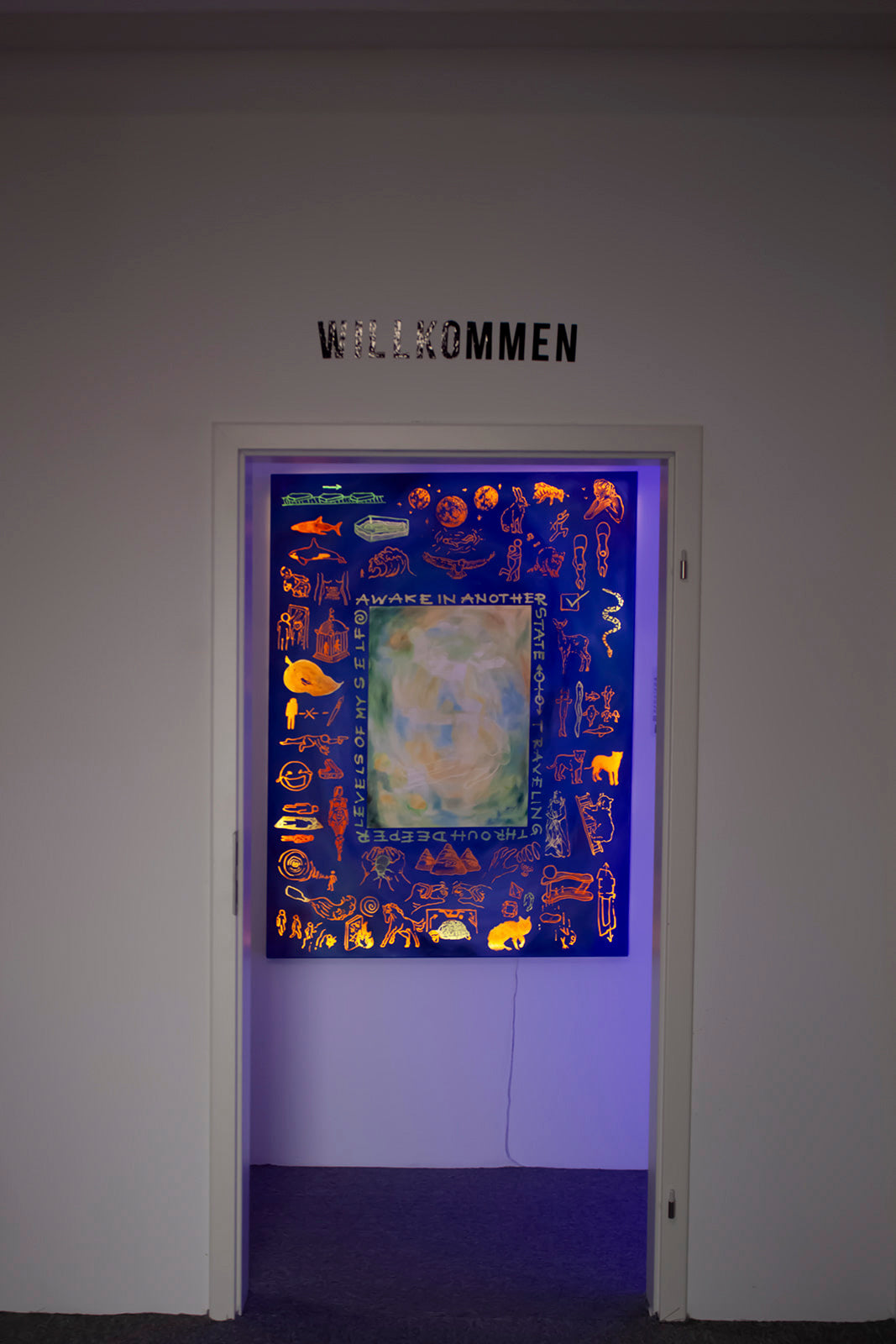 Atelierausstellung der Künstlerin Marilena Hamm alias Scribblezone 2022