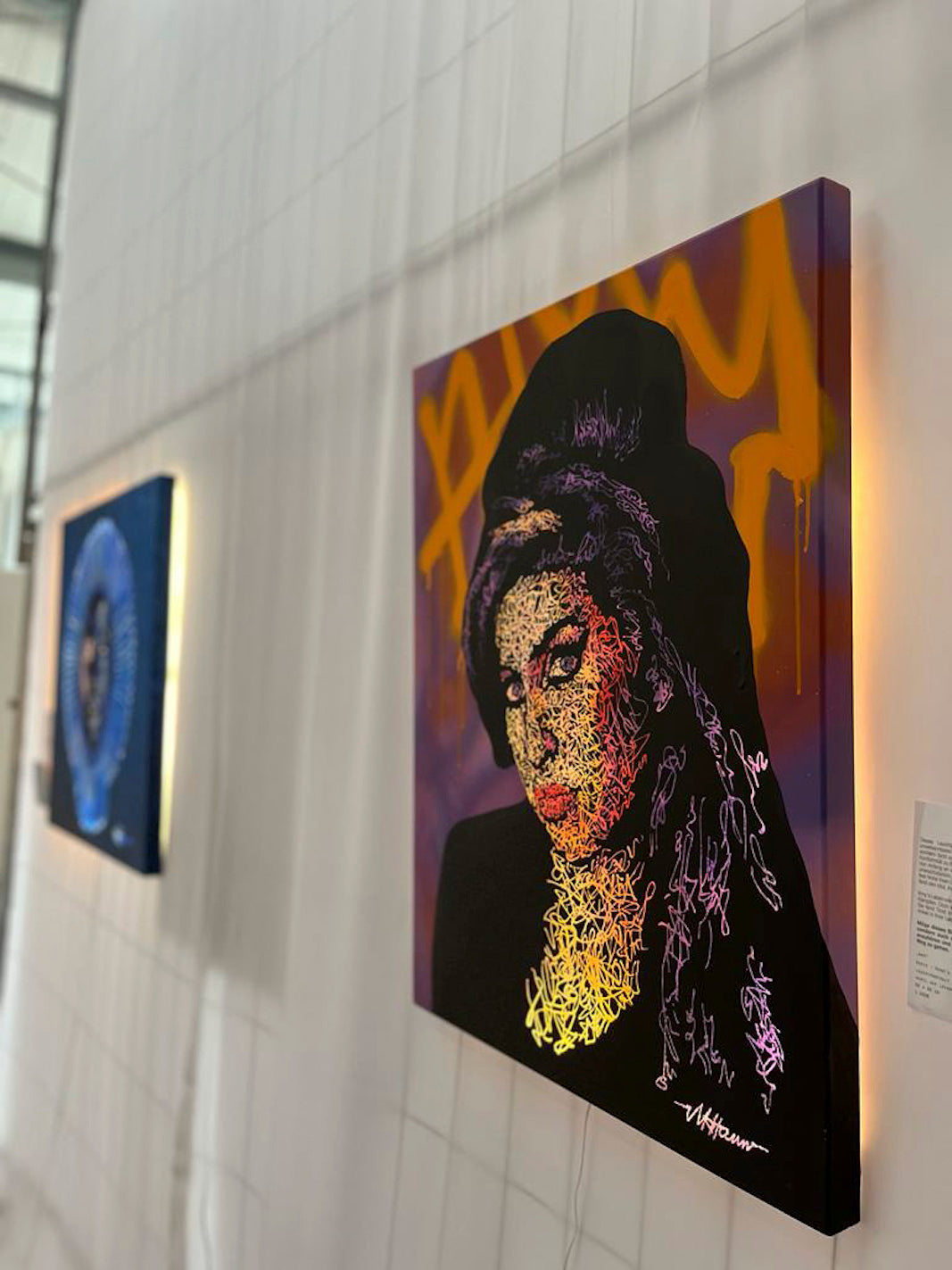 Atelierausstellung der Künstlerin Marilena Hamm alias Scribblezone 2022