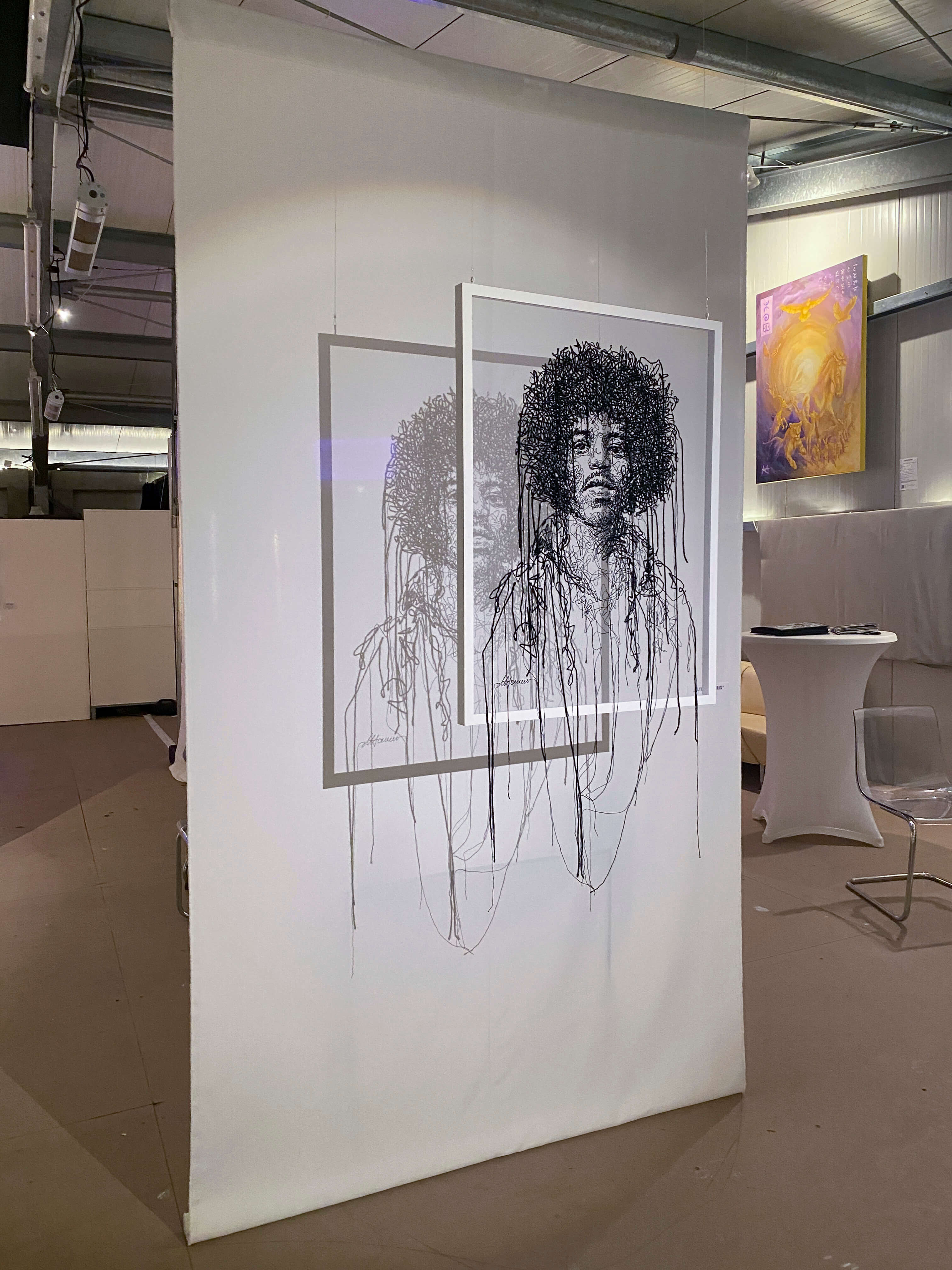 Atelierausstellung der Künstlerin Marilena Hamm alias Scribblezone 2022