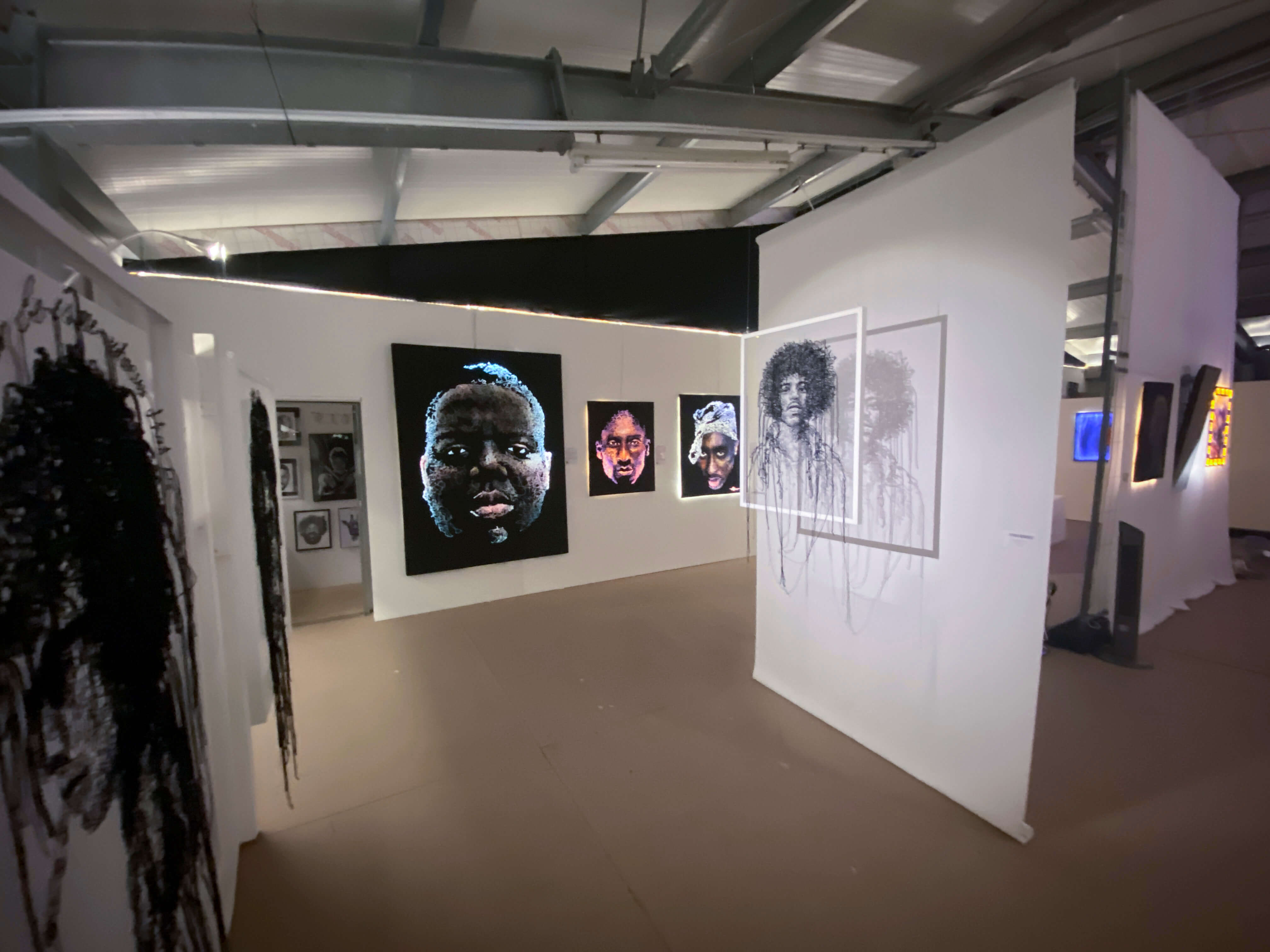 Atelierausstellung der Künstlerin Marilena Hamm alias Scribblezone 2022