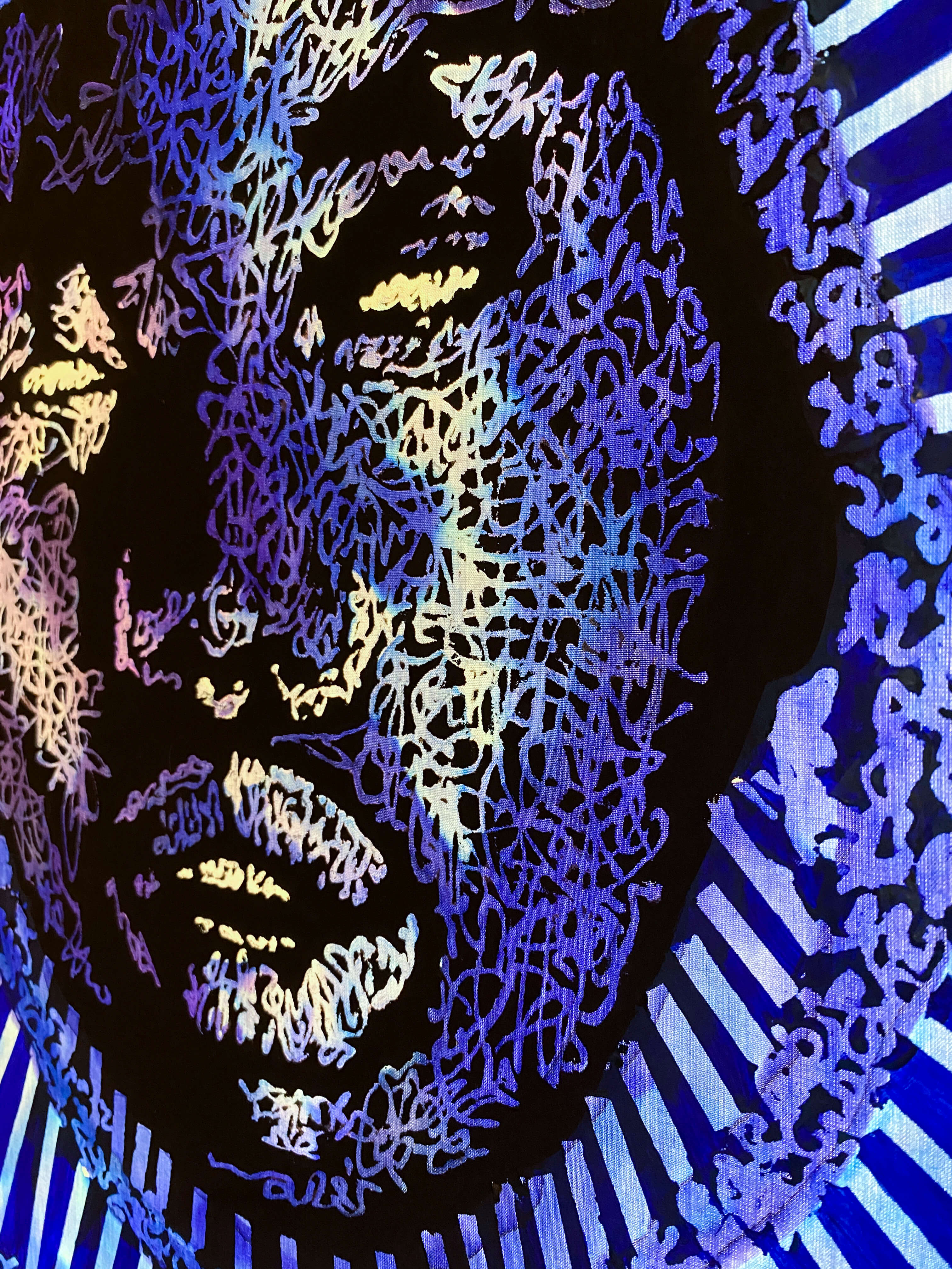 Atelierausstellung der Künstlerin Marilena Hamm alias Scribblezone 2022