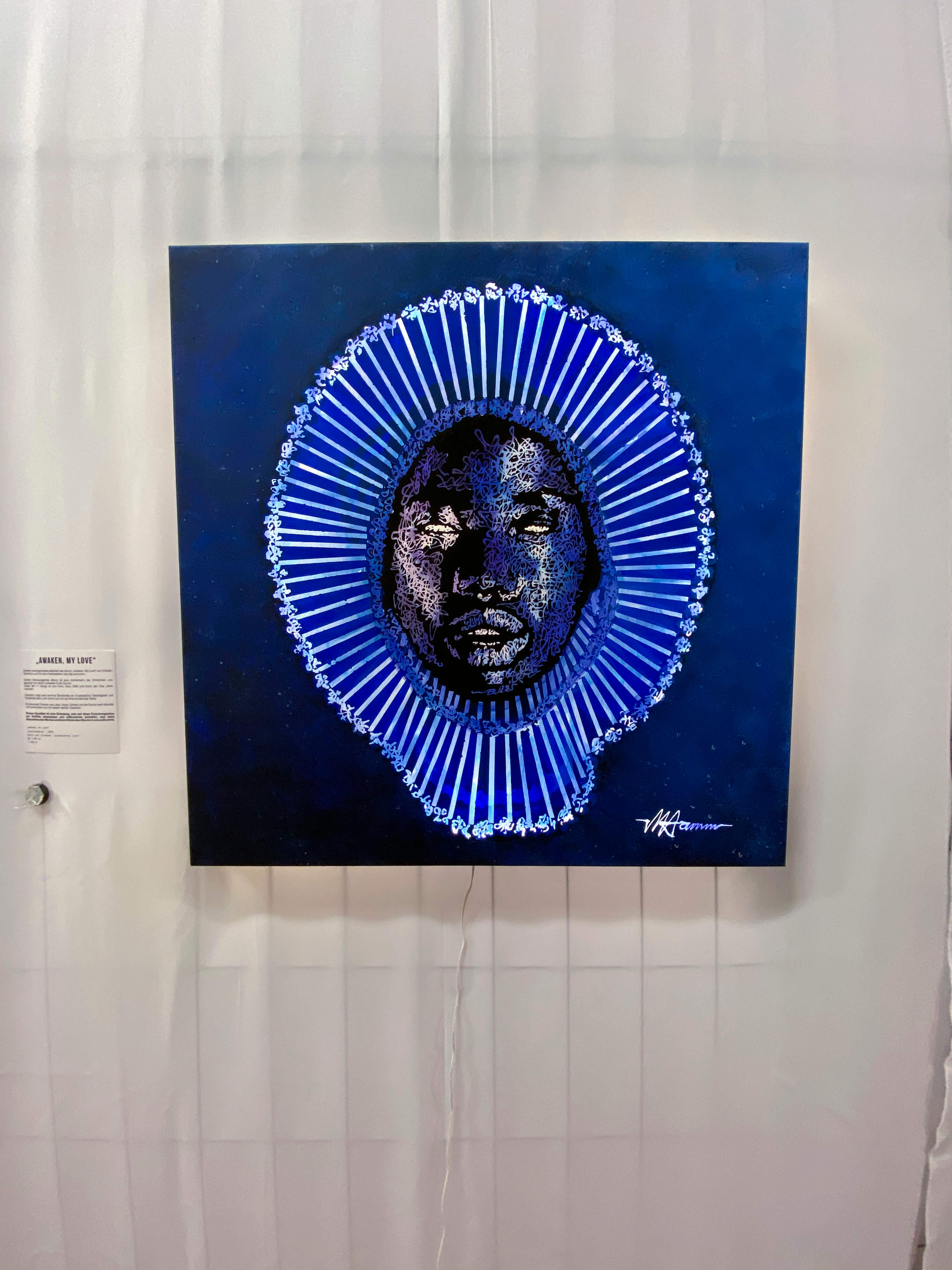 Atelierausstellung der Künstlerin Marilena Hamm alias Scribblezone 2022