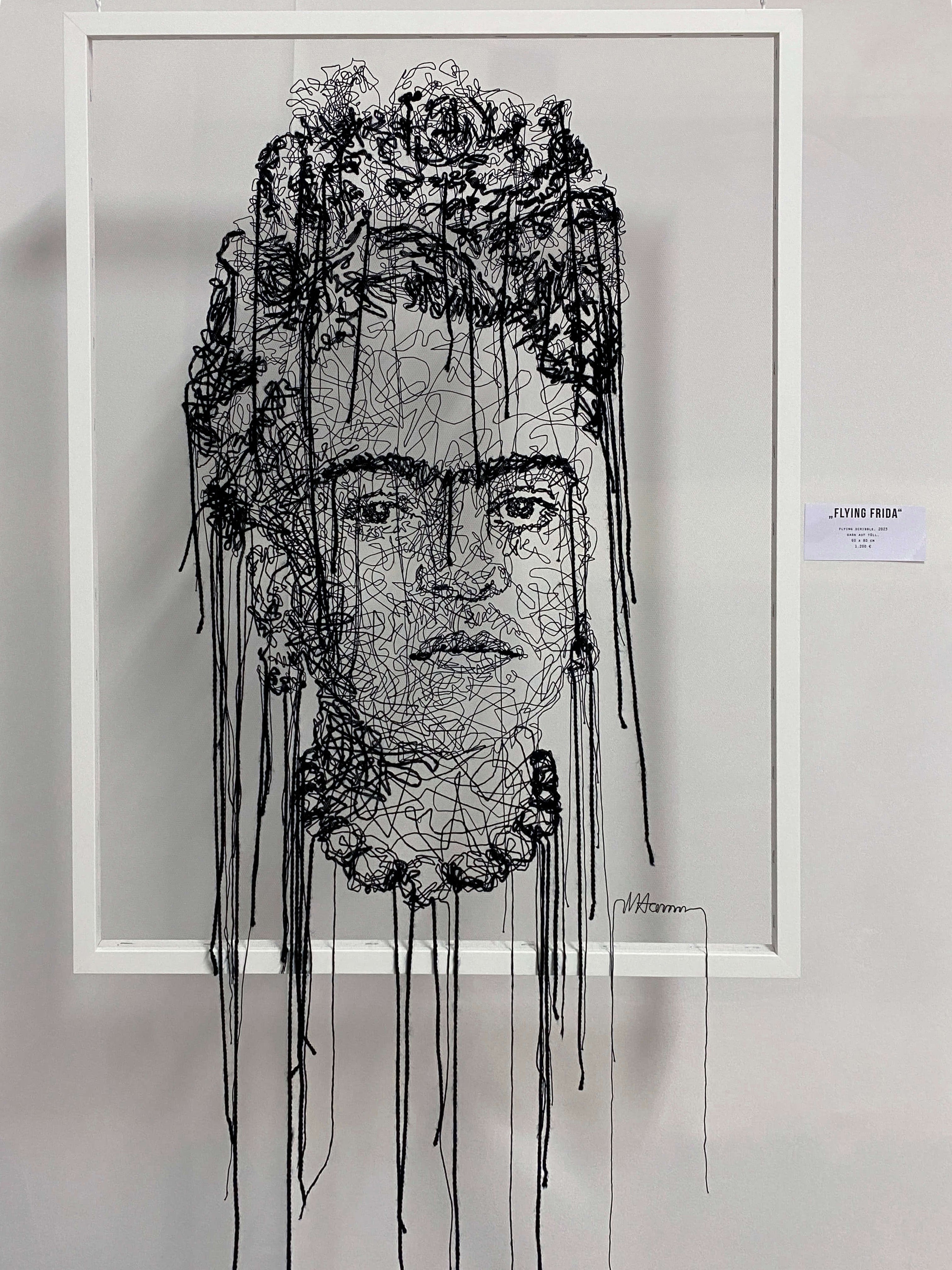 Atelierausstellung der Künstlerin Marilena Hamm alias Scribblezone 2022