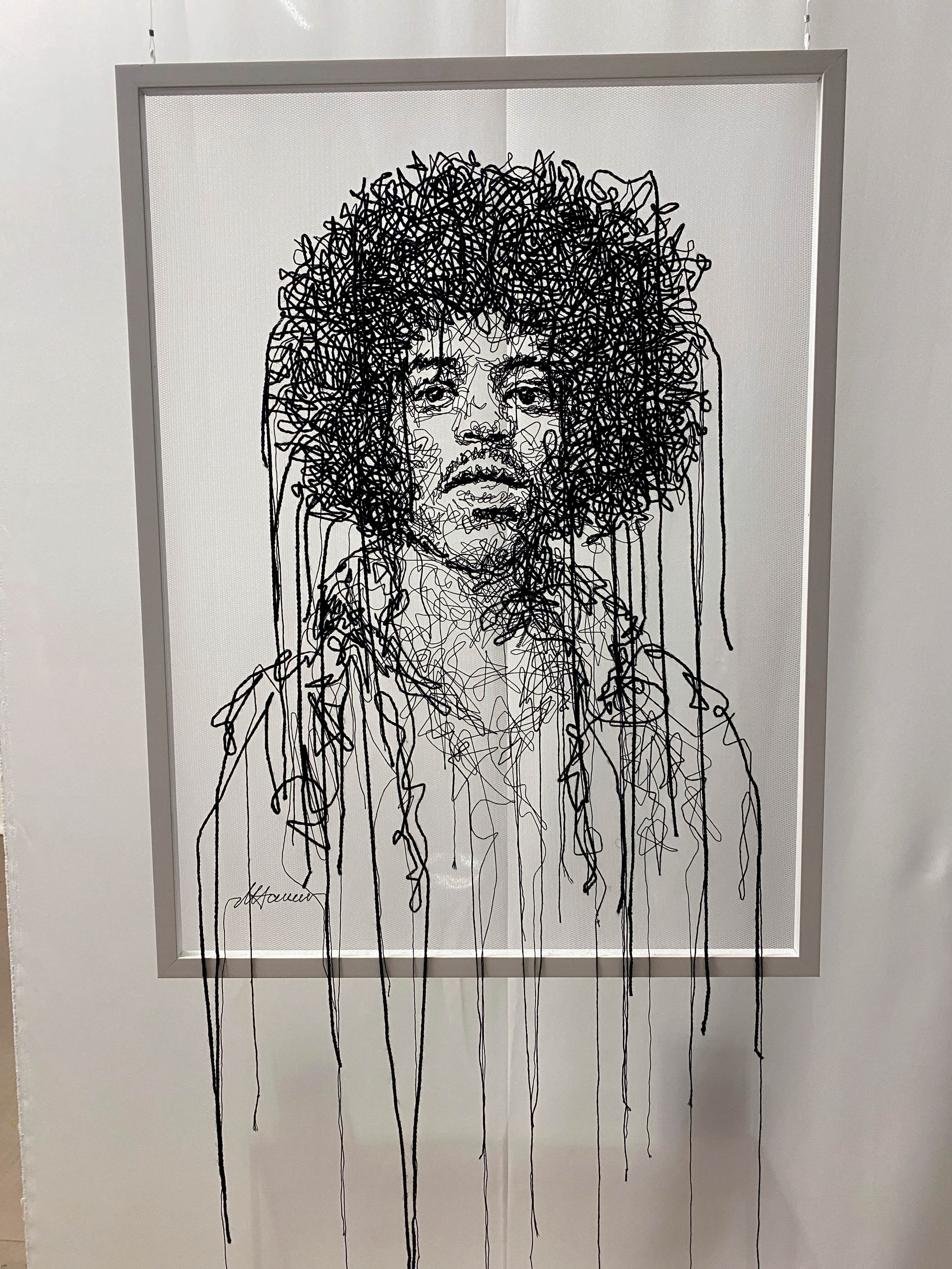 Atelierausstellung der Künstlerin Marilena Hamm alias Scribblezone 2022