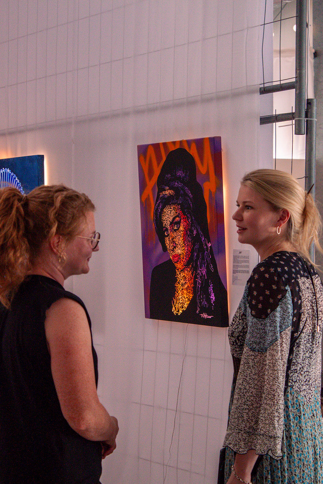 Atelierausstellung der Künstlerin Marilena Hamm alias Scribblezone 2022