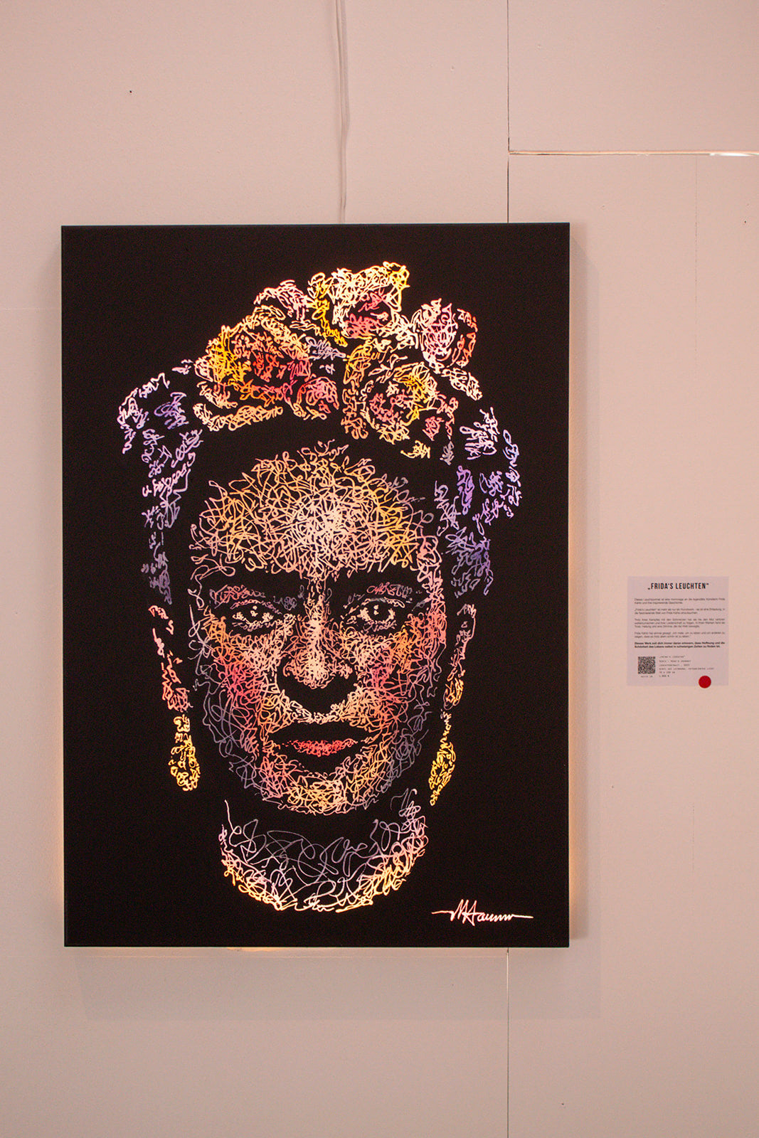 Atelierausstellung der Künstlerin Marilena Hamm alias Scribblezone 2022