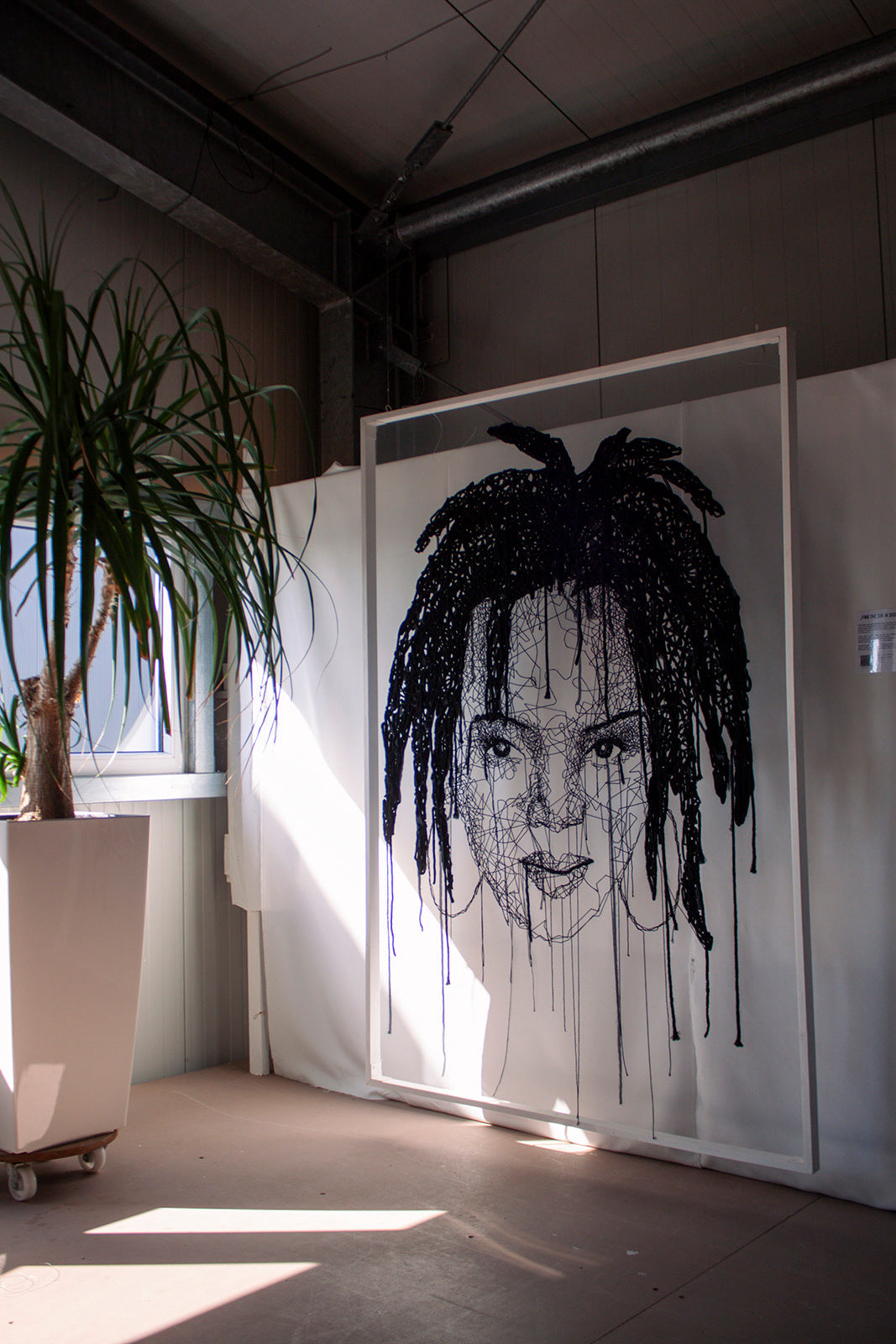 Atelierausstellung der Künstlerin Marilena Hamm alias Scribblezone 2022