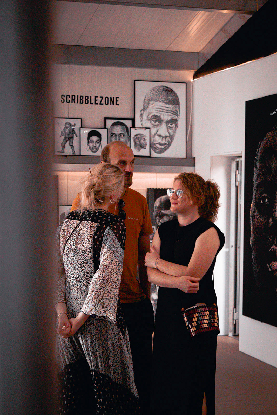 Atelierausstellung der Künstlerin Marilena Hamm alias Scribblezone 2022