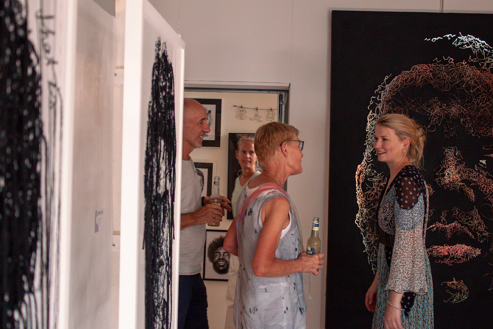 Atelierausstellung der Künstlerin Marilena Hamm alias Scribblezone 2022