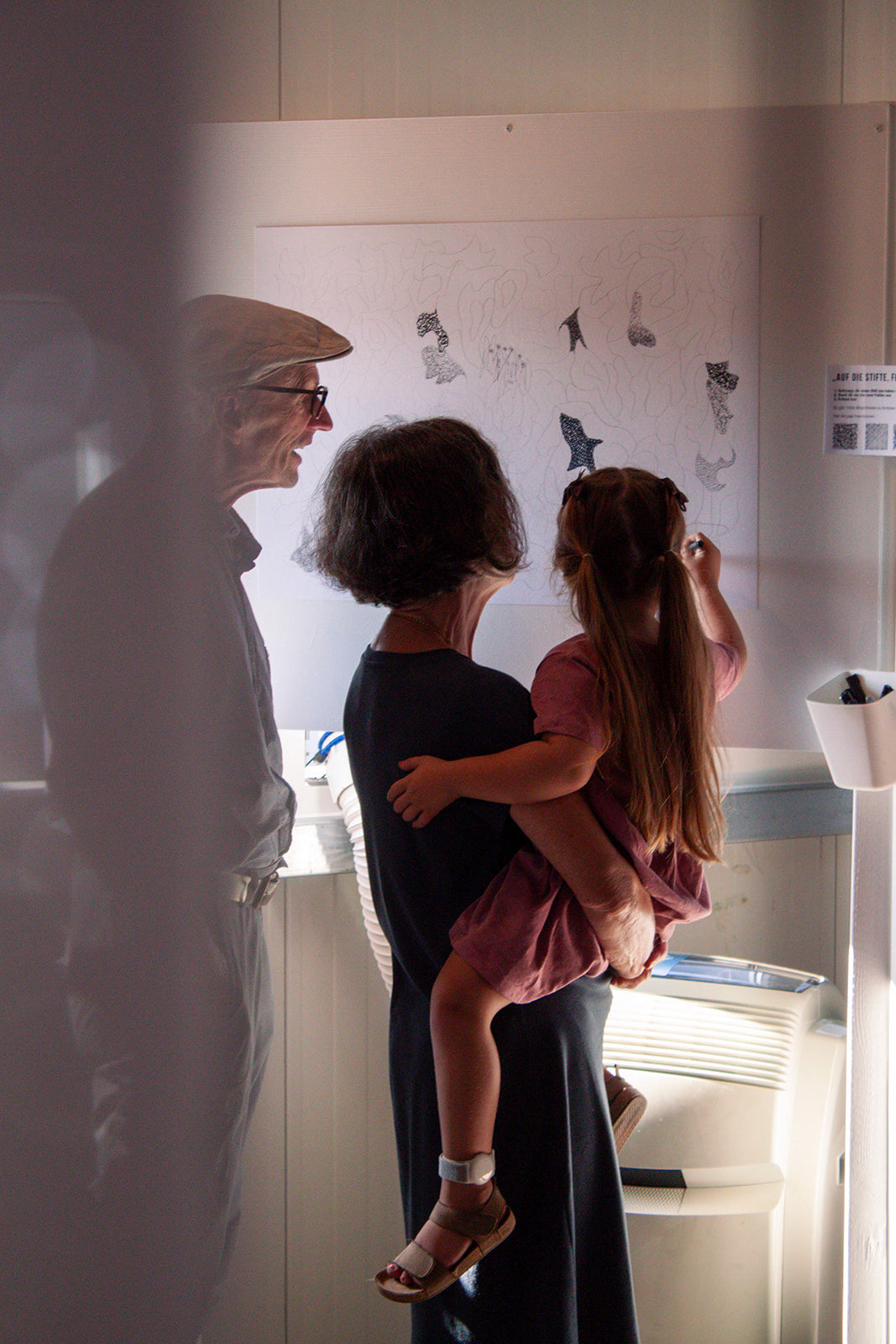 Atelierausstellung der Künstlerin Marilena Hamm alias Scribblezone 2022