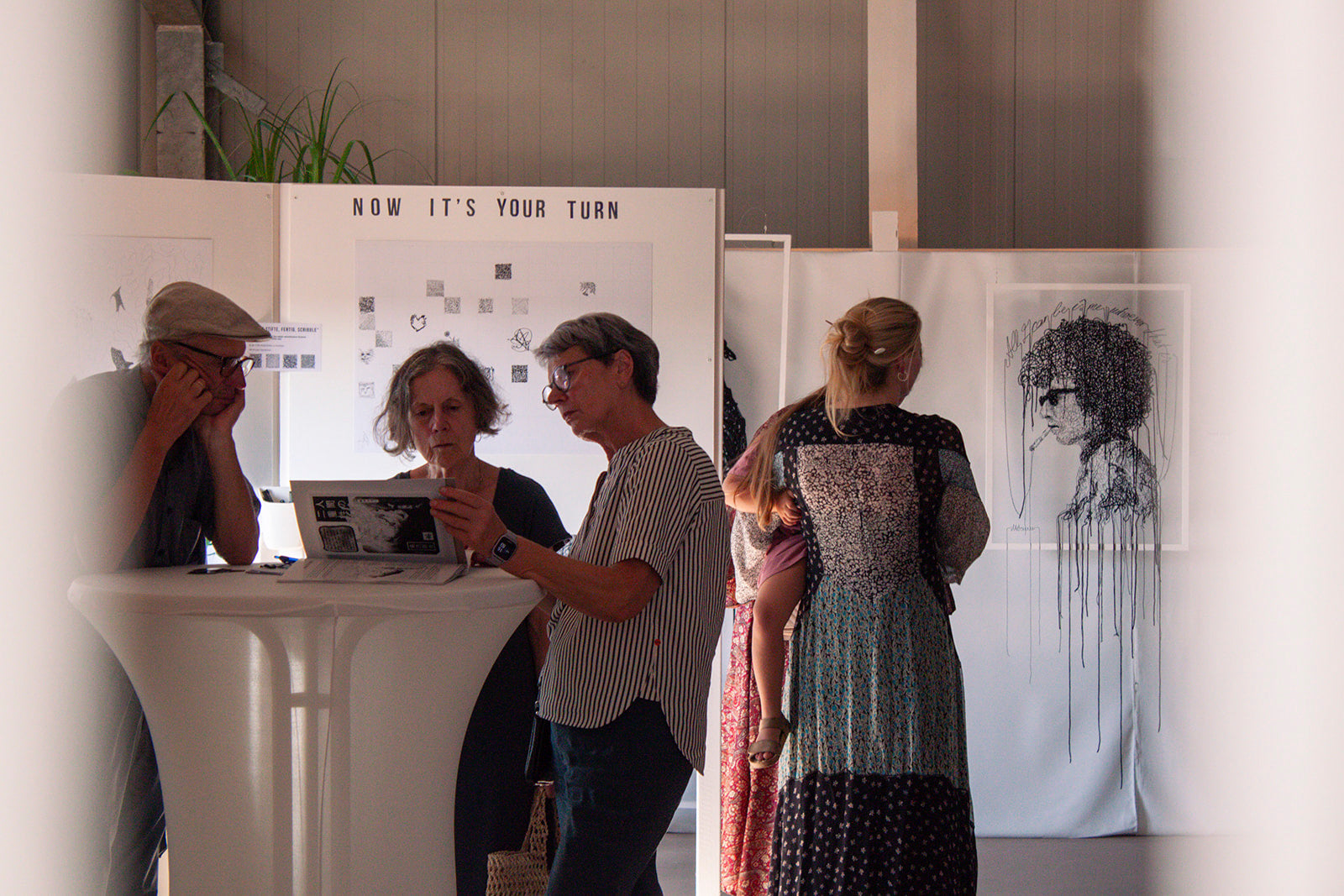 Atelierausstellung der Künstlerin Marilena Hamm alias Scribblezone 2022