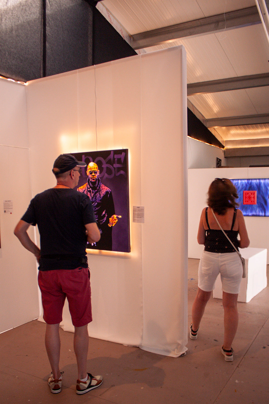 Atelierausstellung der Künstlerin Marilena Hamm alias Scribblezone 2022