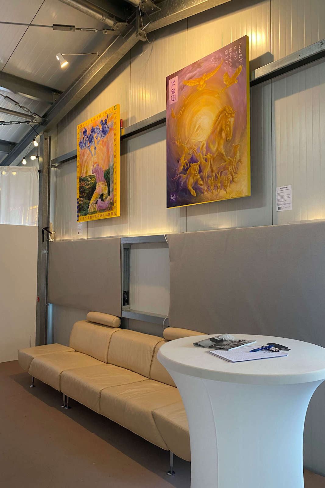 Atelierausstellung der Künstlerin Marilena Hamm alias Scribblezone 2022