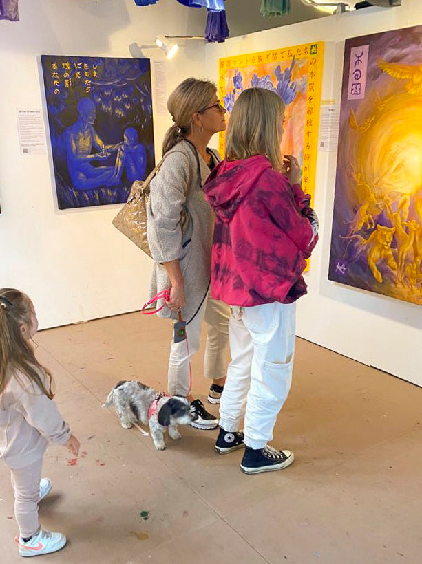 Atelierausstellung der Künstlerin Marilena Hamm alias Scribblezone 2022