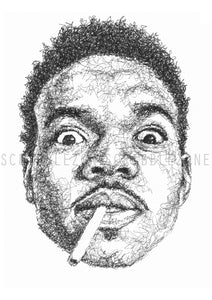 Scribbled Chance The Rapper