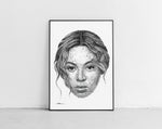 Load image into Gallery viewer, Scribbled Beyoncé
