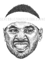 Load image into Gallery viewer, Scribbled Carmelo Anthony
