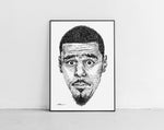 Load image into Gallery viewer, Scribbled J. Cole
