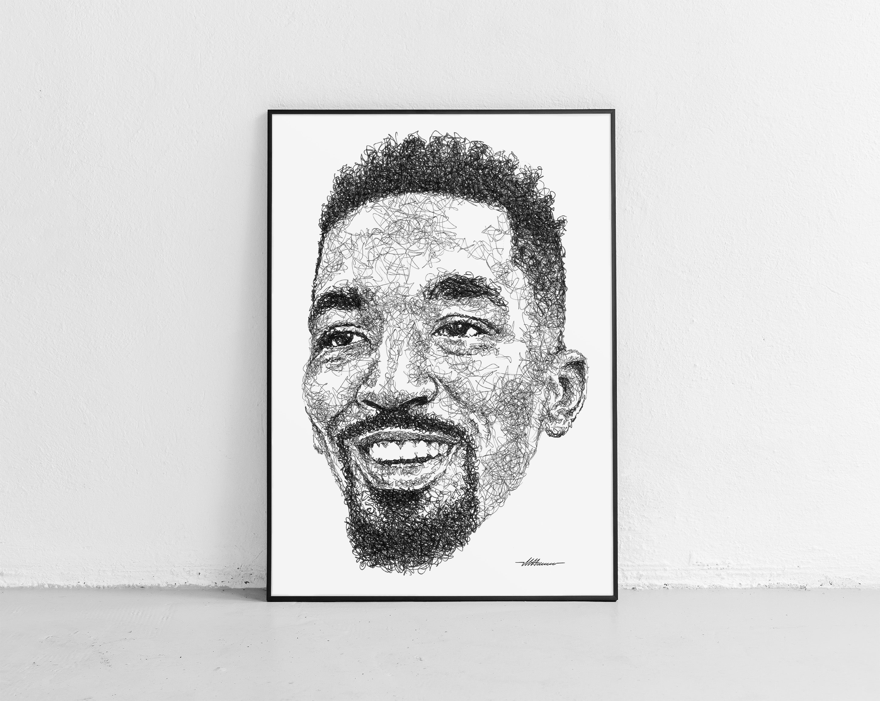 Scribbled J.R. Smith