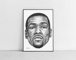 Load image into Gallery viewer, Scribbled Kevin Durant
