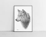 Lade das Bild in den Galerie-Viewer, Scribbled Wolf
